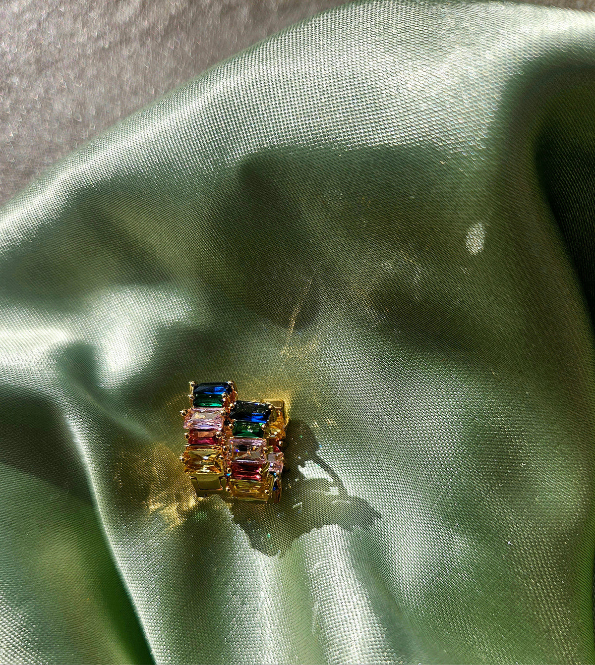 Small Colourful Hoops